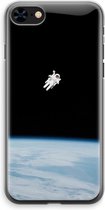 Case Company® - Hoesje geschikt voor iPhone 8 hoesje - Alone in Space - Soft Cover Telefoonhoesje - Bescherming aan alle Kanten en Schermrand