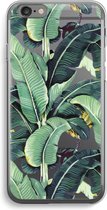 Case Company® - Hoesje geschikt voor iPhone 6 / 6S hoesje - Bananenbladeren - Soft Cover Telefoonhoesje - Bescherming aan alle Kanten en Schermrand