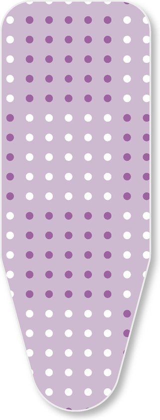 Strijkplankhoes 5 Laags, 134 x 53 cm. Gestipt Roze