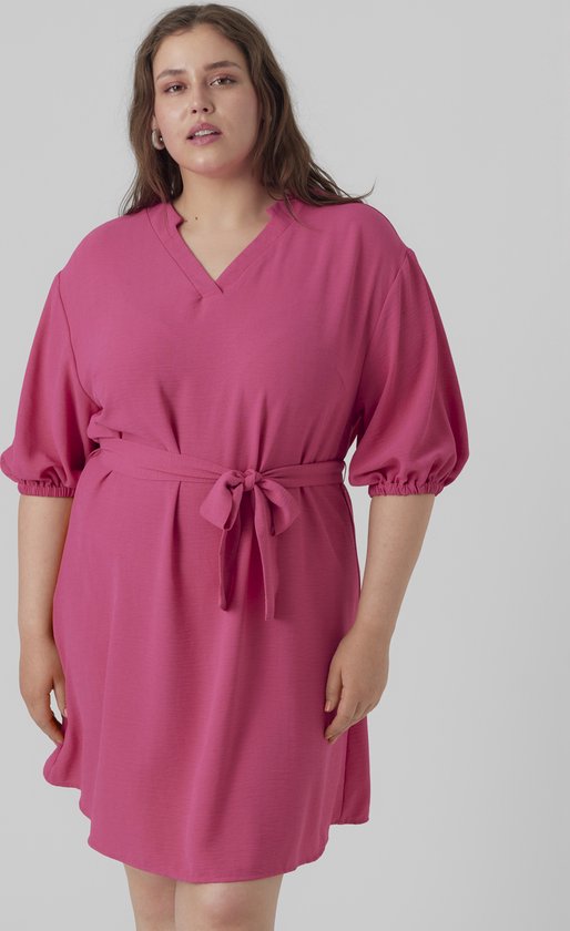 Vero Moda - Vestido Camisa Mujer Bumpy Blanco