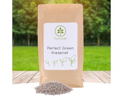 Perfect Green Kieseriet - 18kg - 600m² - Geeft je gazon en planten snel een diep groene kleur - Kunstmest - Gazonmest - Tuinmest - Moestuin - hersluitbare verpakking