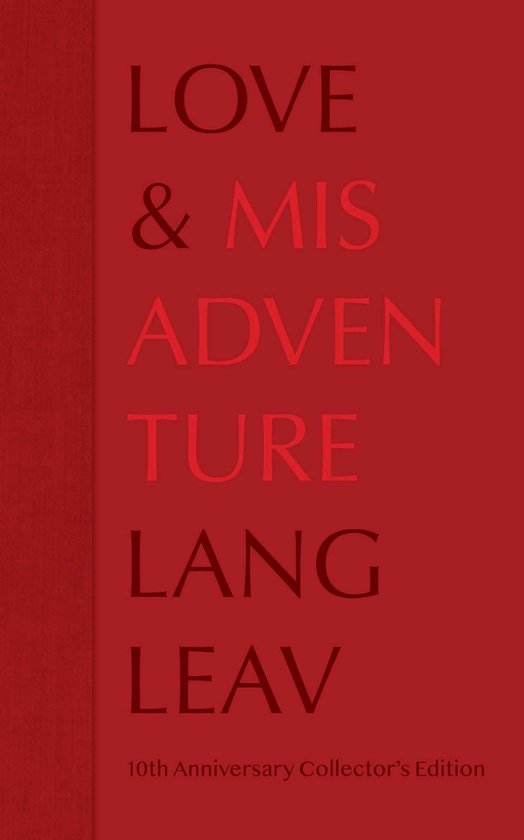 Lang Leav- Love & Misadventure 10th Anniversary Collector's Edition