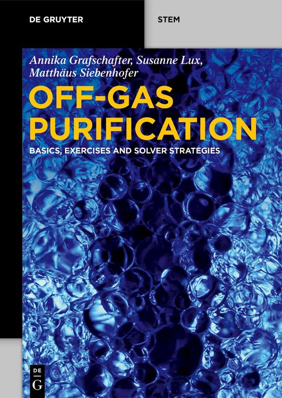 De Gruyter STEM- Off-Gas Purification - cover