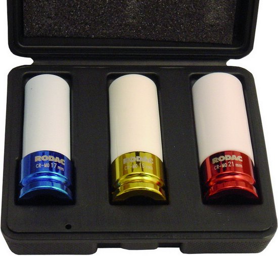 RODAC Jeu de douilles à chocs 1/2 "3 pièces RA8681