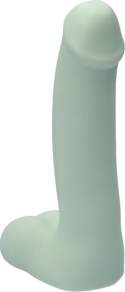 Goedkoopste Ylva & Dite - Icarus - Realistische Siliconen dildo met ballen - Handgemaakt - Made in Holland - Pastel Groen
