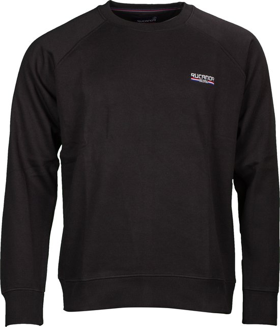 Rucanor Roger Sweatshirt Crew Neck Zwart Maat Xl