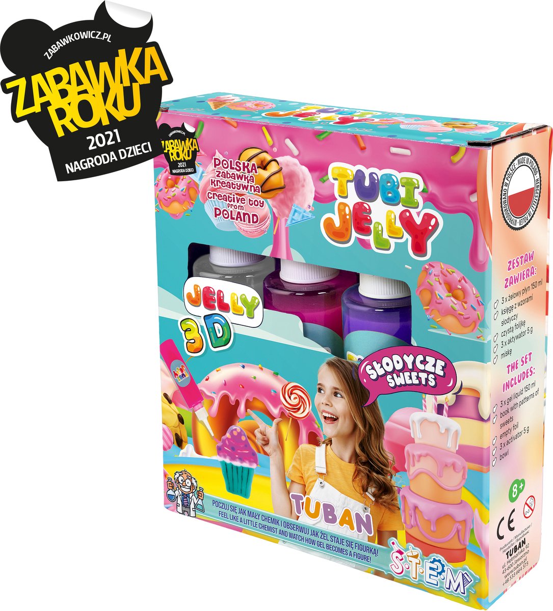 Tuban - Tubi Jelly Set With 3 Colors – Sweets