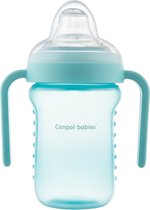Bébés Canpol | Gobelet anti-déversement avec bec en Siliconen | 220ml 9+ mois