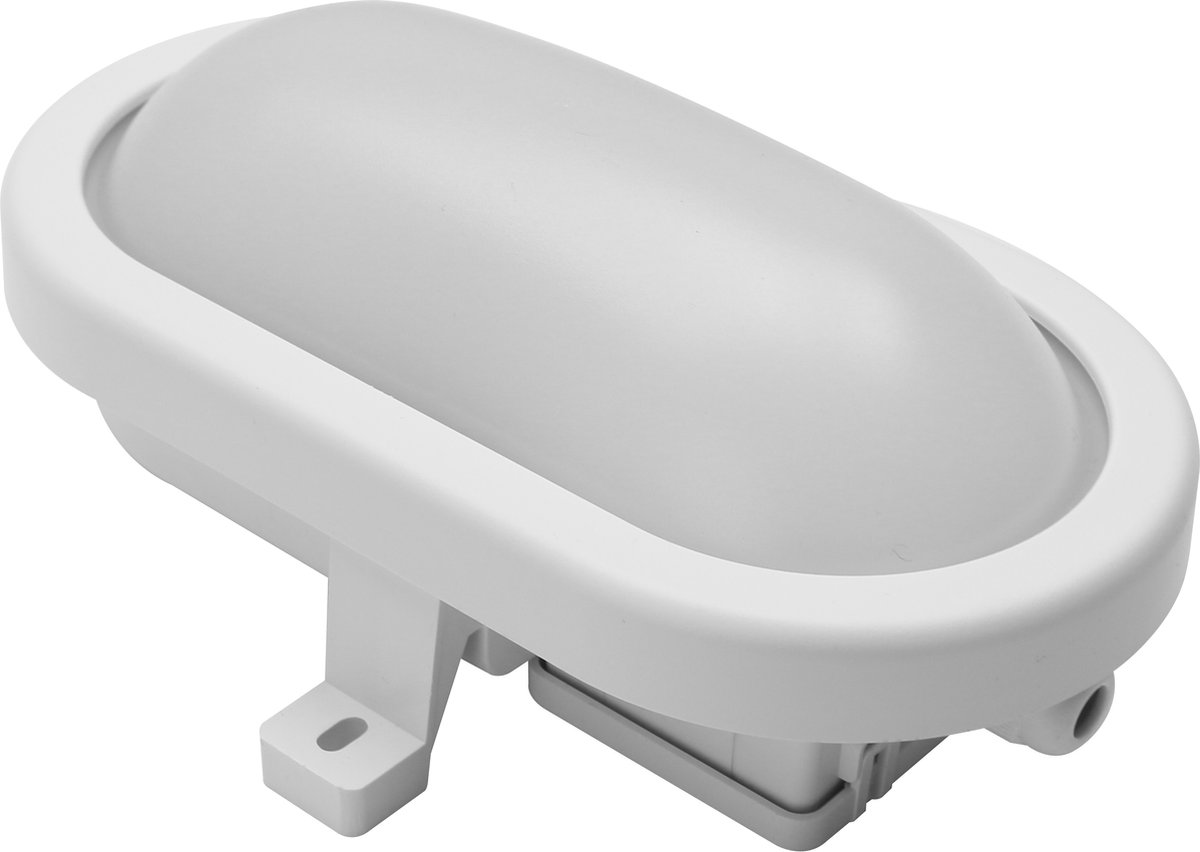 Groenovatie LED Wandlamp 6W - Ovaal - Waterdicht IP54 - Warm Wit