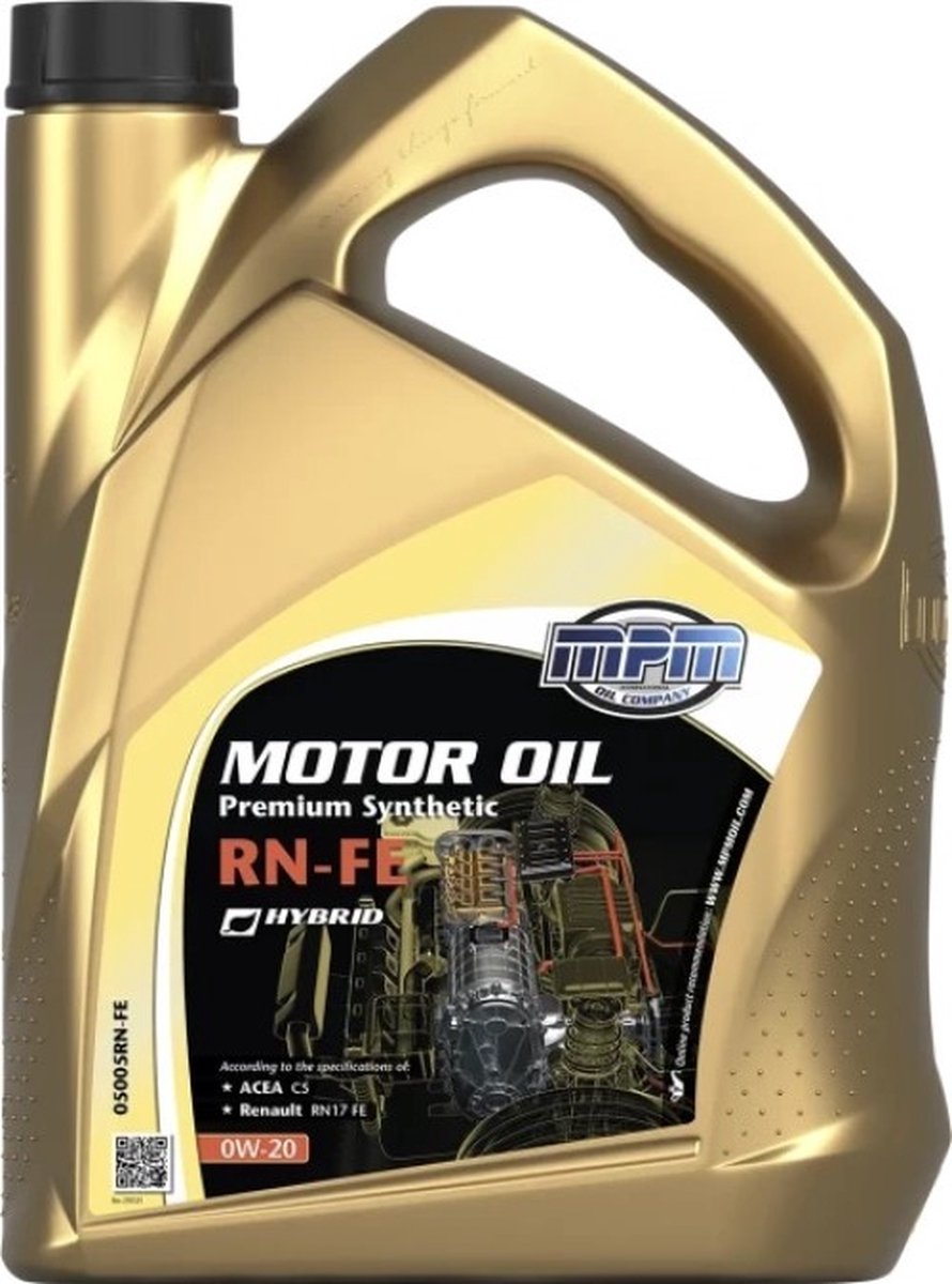 MPM Motorolie 0w20 RN-FE - 5 liter