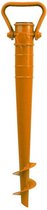 Parasolharing - oranje - kunststof - D22-32 mm x H38 cm
