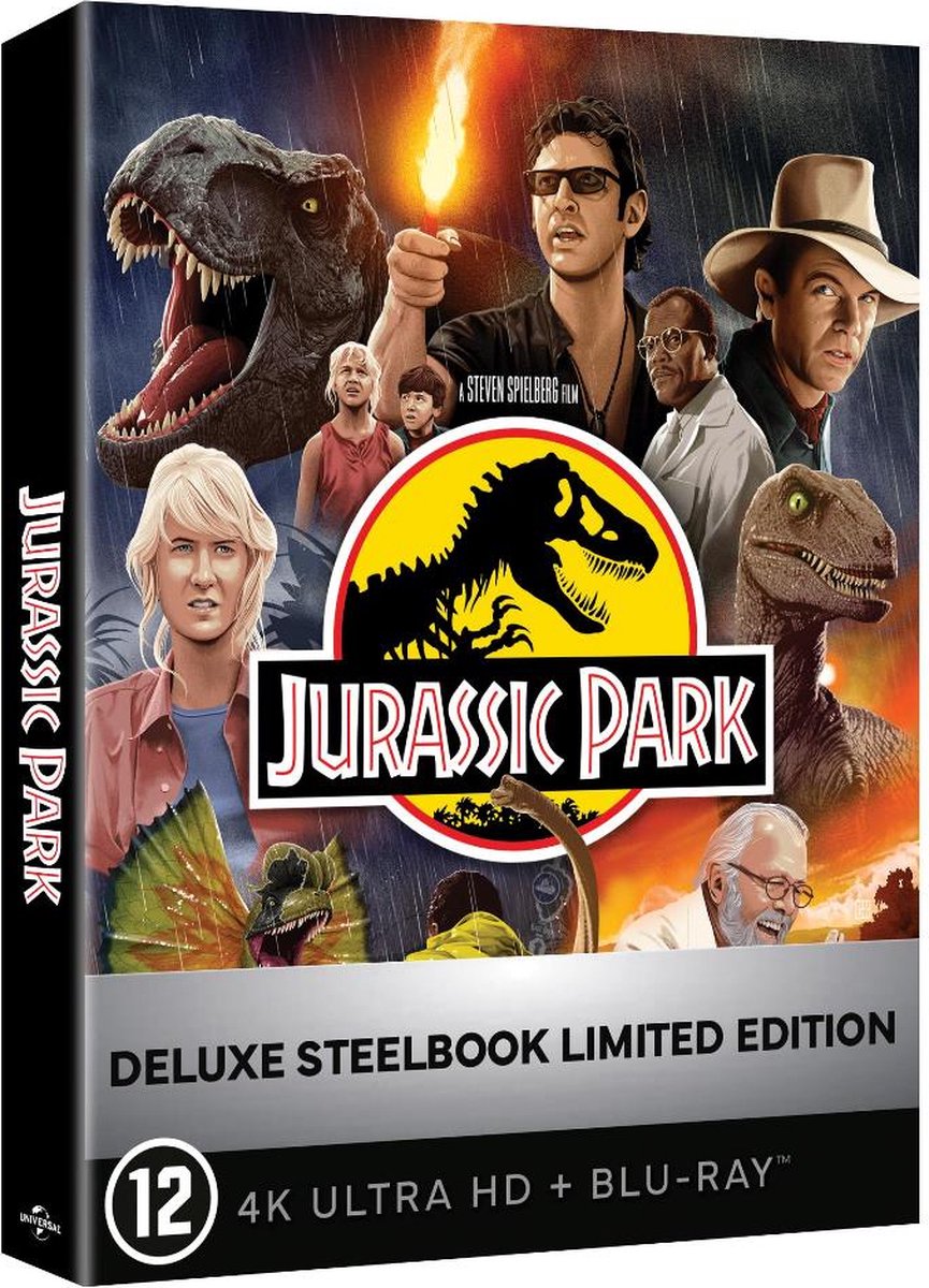 Jurassic Park 30Th Anniversary (Deluxe Edition) (4K Ultra HD Blu-ray)  (Exclusief... | bol