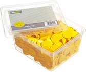 Gegraveerde Betaalmunten / Consumptiemunten - Gele Ster - 500 Jetons