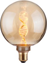 Vintlux E27 dimbare LED filamentlamp 4W G125 110lm 1800K - Kyodai DNA Globe XL Gold