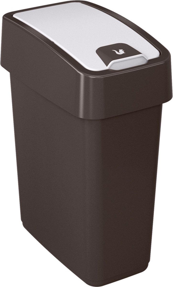 Goedkoopste Keeeper Afvalemmer met Plooideksel Premium - Zachte touch - 10 L - groen