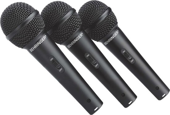 Behringer XM1800S Microfoon voor studio's Zwart microfoon