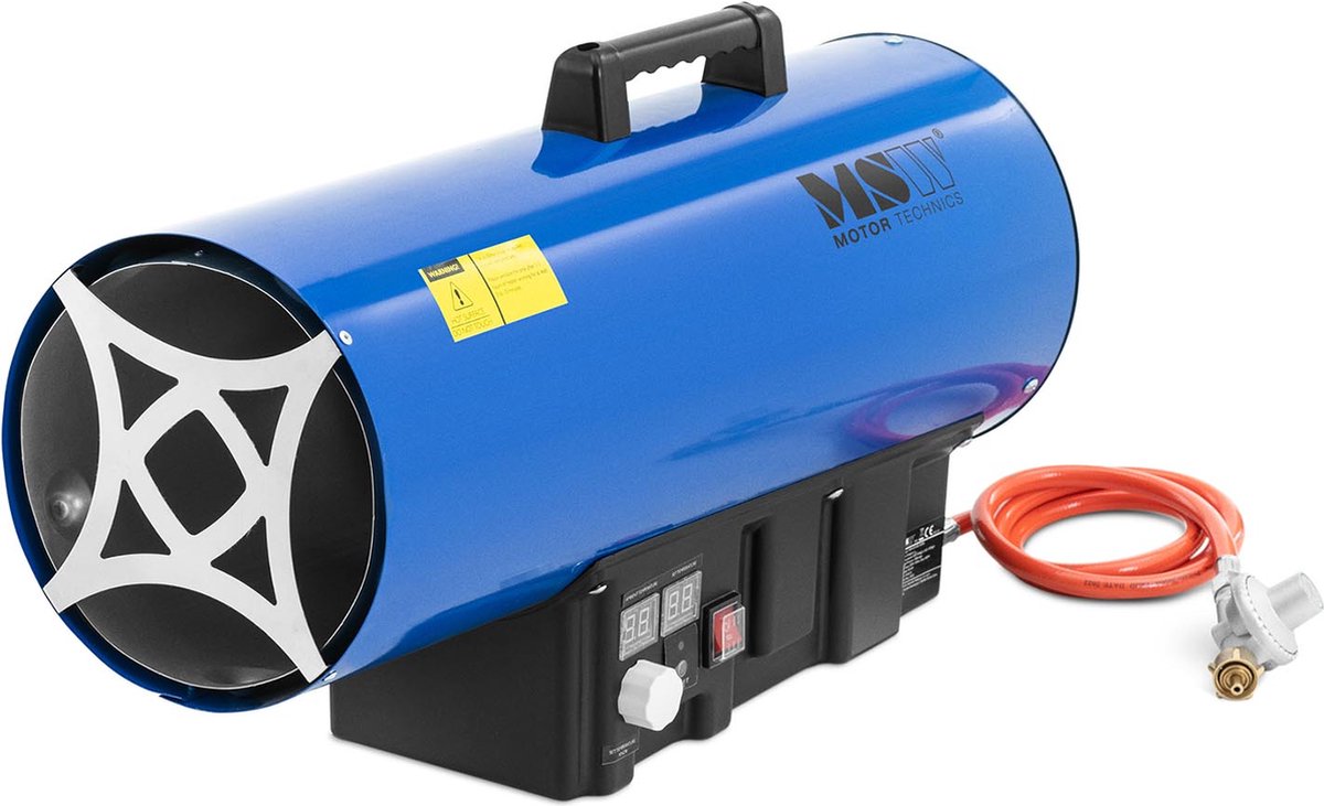 MSW Gasverwarming - 50000 W - 510 m² 10062169