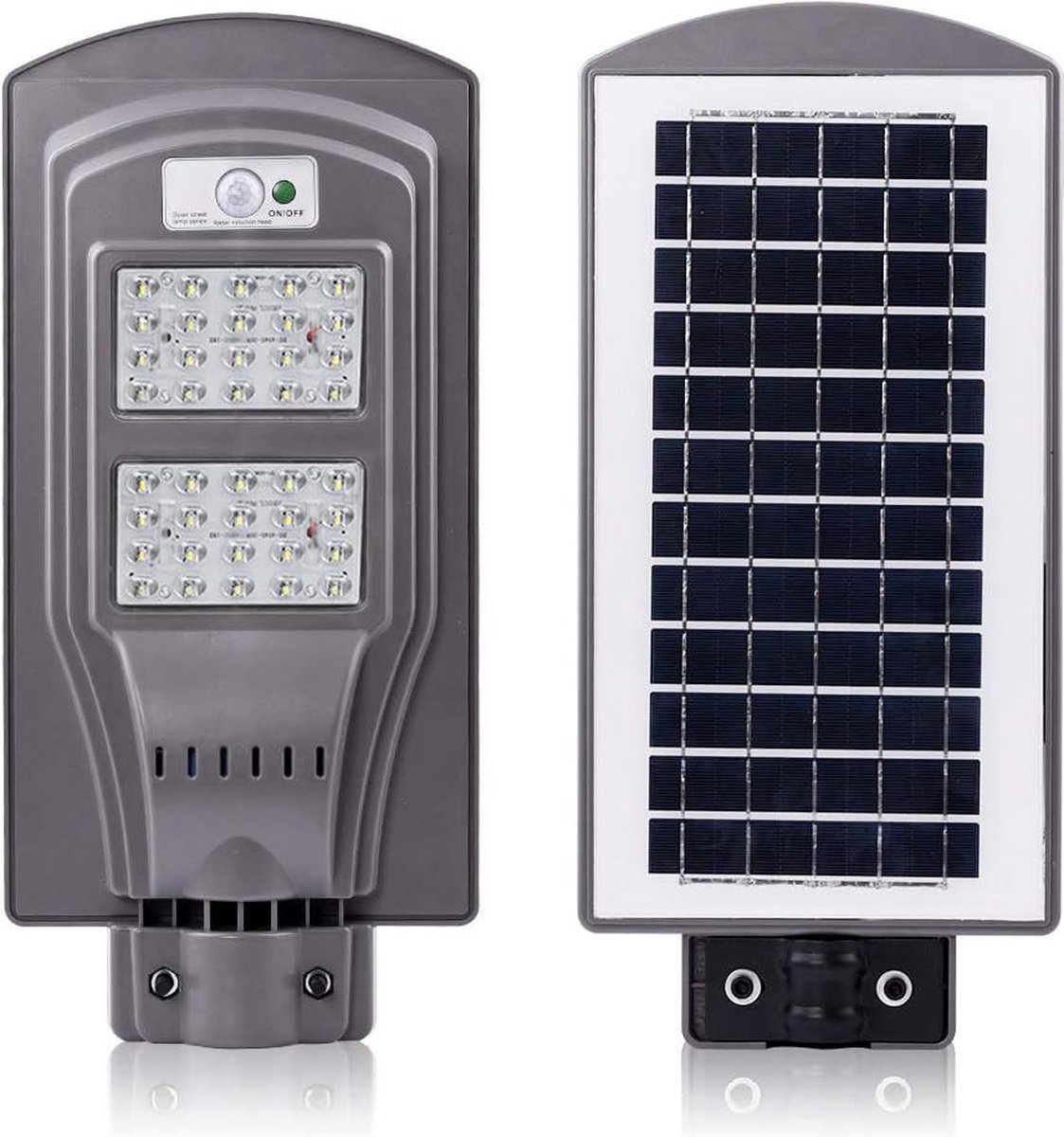 LED Solar Straatverlichting 60W - Bewegingssensor - Tijdschakelaar