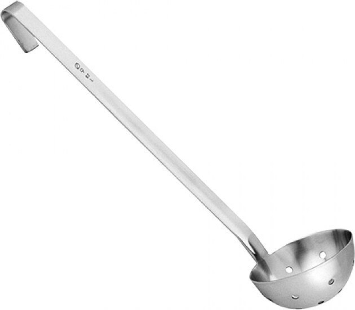 Lepel - roestvrij staal geperforeerd ø 80 mm