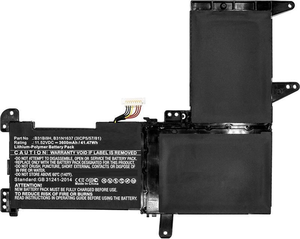 CoreParts MBXAS-BA0024 laptop reserve-onderdeel Batterij/Accu