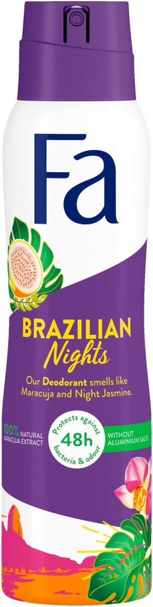 Fa Deodorant Brazilian Nights 150 ml - Fa