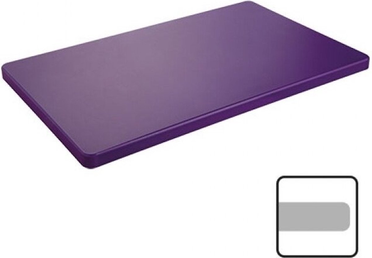 Snijblad 2(H)X1/1Gn Glad - CaterChef 882771 - Dikke Plank - Horeca