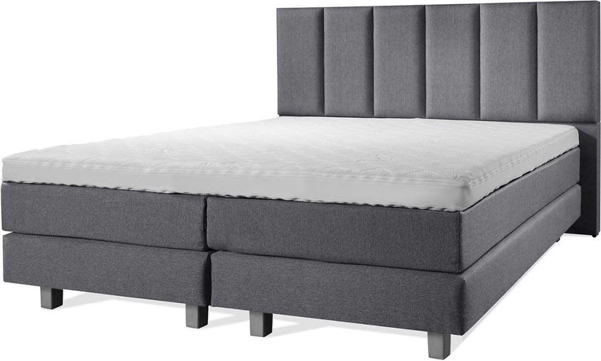 Boxspring Luxe 140x210 Vertical Antracite