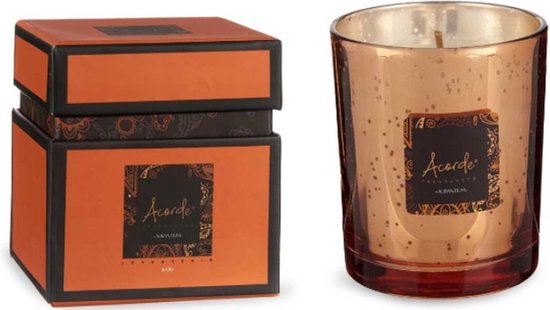 Bougie Parfumée Cannelle Oranje 8 x 9 x 8 cm (8 Pièces)