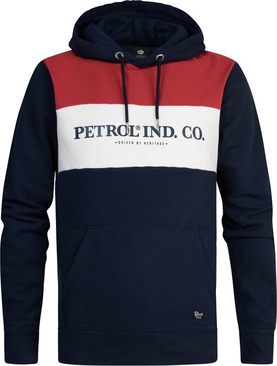 Petrol Industries - Sweat à capuche Artwork pour hommes Carmi - Blauw - Taille XL