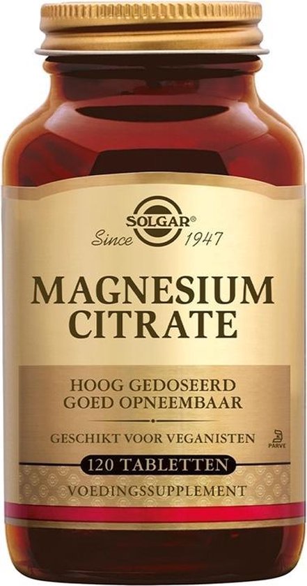 Solgar Vitamins Magnesium Citrate - Magnesium Citraat