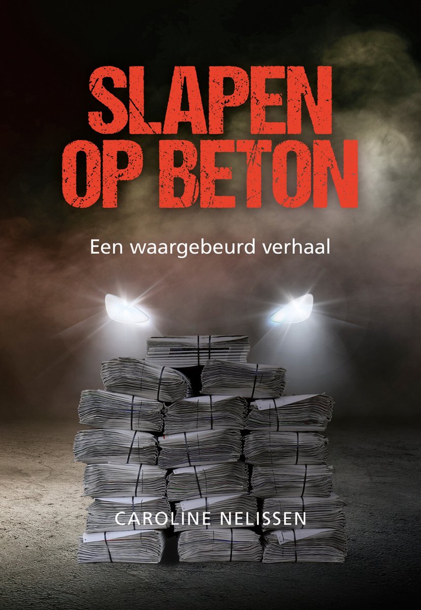 Omslag van Slapen op beton