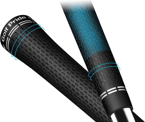 GolfPride Tour Velvet MIDSIZE Grip - Zwart Wit van Merkloos — afbeelding 4
