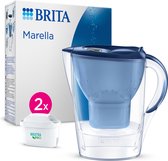 BRITA - Carafe filtrante - Marella Cool - Blauw - 2,4L + 2 cartouches filtrantes MAXTRA Pro All-in-One Water - Value pack