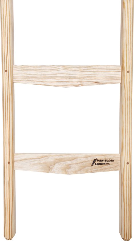 Houten ladder met 6 treden 28cm Houten ladder met 6 treden 28cm