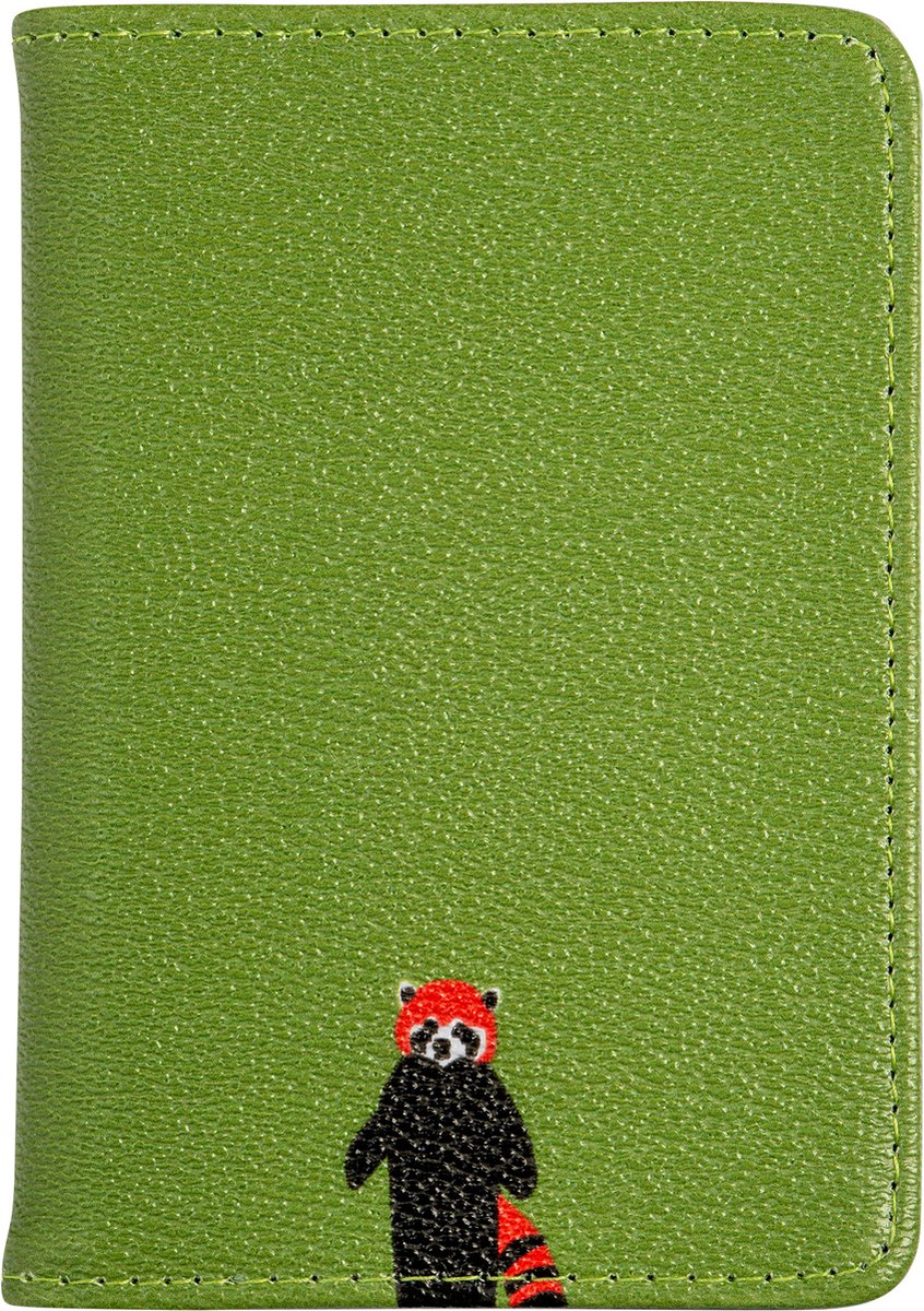Oliva's - Paspoort hoesje - Travel wallet - Paspoorthouder - Kat - Groen