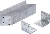 Hoekverbinders / kastverbinders/meubelverbinders/hoekverbi 50 pieces | 40 x 40 x 2 mm