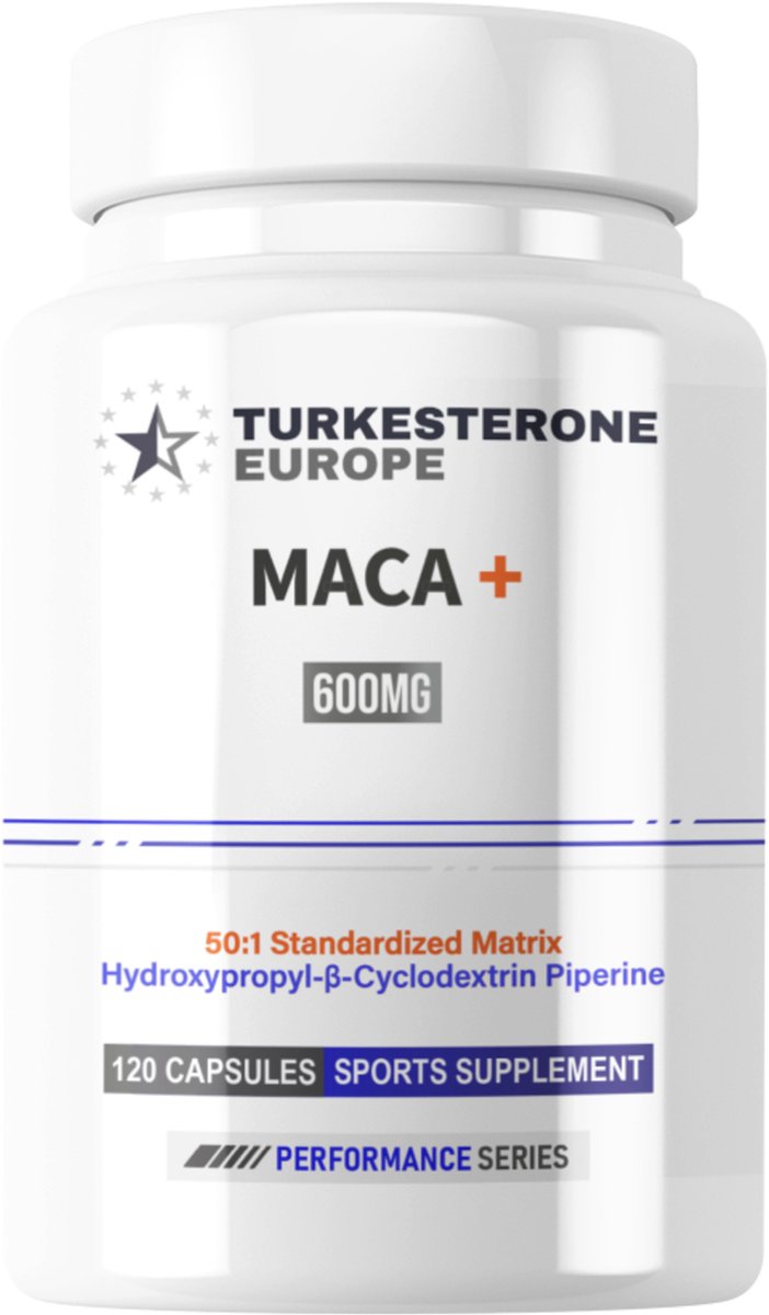 Goedkoopste MACA 50 1 Extract met HydroPerine™ - 120 Capsules (600mg