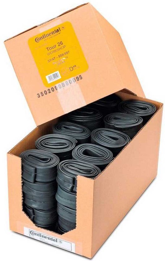 50 Chambres à Air Continental VTT 26" - Valve Presta 42mm, 1.75-2.5 - Lot économique