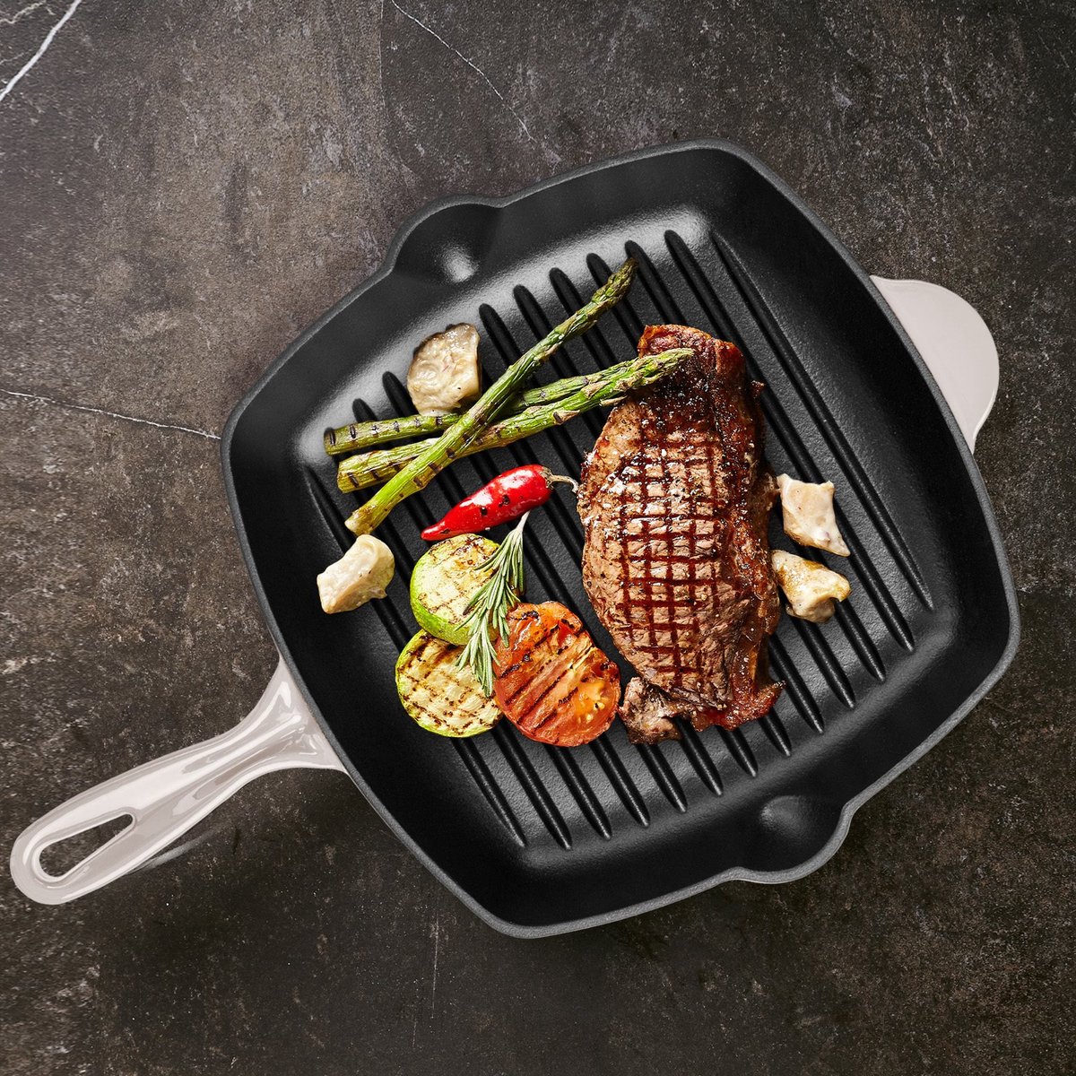 Rosmarino Rosmarino Grillpan Gietijzeren Grillpan - afbeelding 3