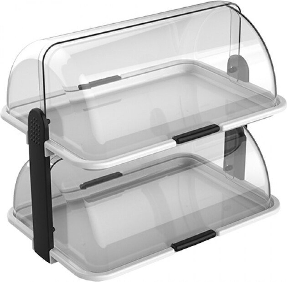 Biesse Buffetvitrine - 2 laags - 47X32 cm