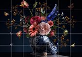 IXXI Royal Beauty - Wanddecoratie - Bloemen en Planten - 140 x 100 cm