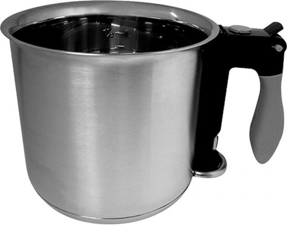 RVS Bain Marie Pan 1,5L - Dubbelwandig Met Water - Buyer 001205