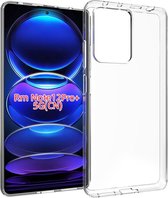 Xiaomi Redmi Note 12 Pro Plus 5G Hoesje - MobyDefend Transparante TPU Gelcase - Volledig Doorzichtig - GSM Hoesje - Telefoonhoesje Geschikt Voor Xiaomi Redmi Note 12 Pro+ 5G