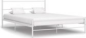 vidaXL-Bedframe-metaal-wit-120x200-cm