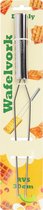 Dirply Wafelvork - 30 cm - RVS - Wafelijzer Accessoire - Wafelmaker Accessoire - Gaufrier - Waffle Maker Accessory - Wafel Vork
