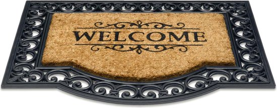Deurmat - buitenmat - Welcome - 60x80 cm