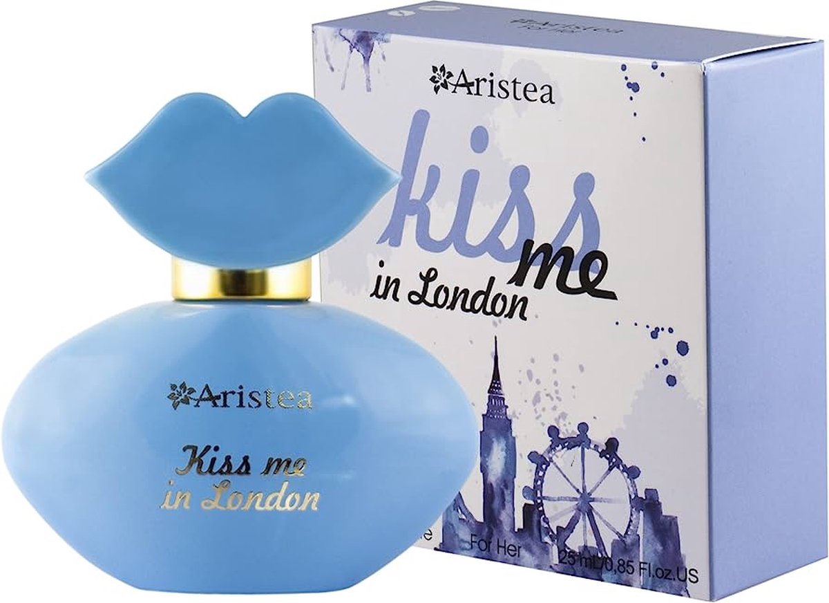 Goedkoopste Aristea | Kiss Me in London voor vrouwen | Eau de Parfum | Geinspireerd op designer merk | Amber-Bloemige Geur | 25 ml