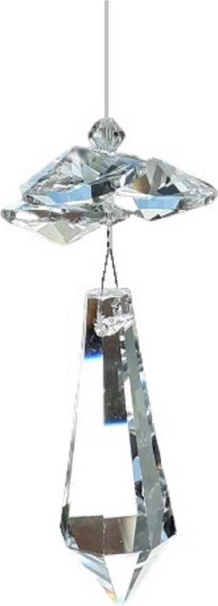 Swing Raamhanger Lengte: 0.5Meter, Gemaakt met Hoogwaardig kristal van het merk Asfour 32% loodpercentage, Raamkristal, gordijn, raamdecoratie, hanger, Suncatcher, zonnevanger, kerstpakket cadeau, raam, Raamgordijn, Gordijn, kristalhanger