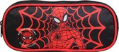 Trousse Marvel Spiderman 2 compartiments noir 23x7x10