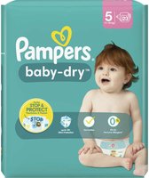 4x Couches Pampers Bébé Dry Couches Taille 5 (11-16 kg) 23 pièces